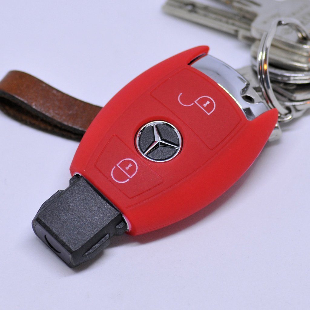 mt-key Schlüsseltasche Autoschlüssel Softcase Silikon Schutzhülle günstig online kaufen