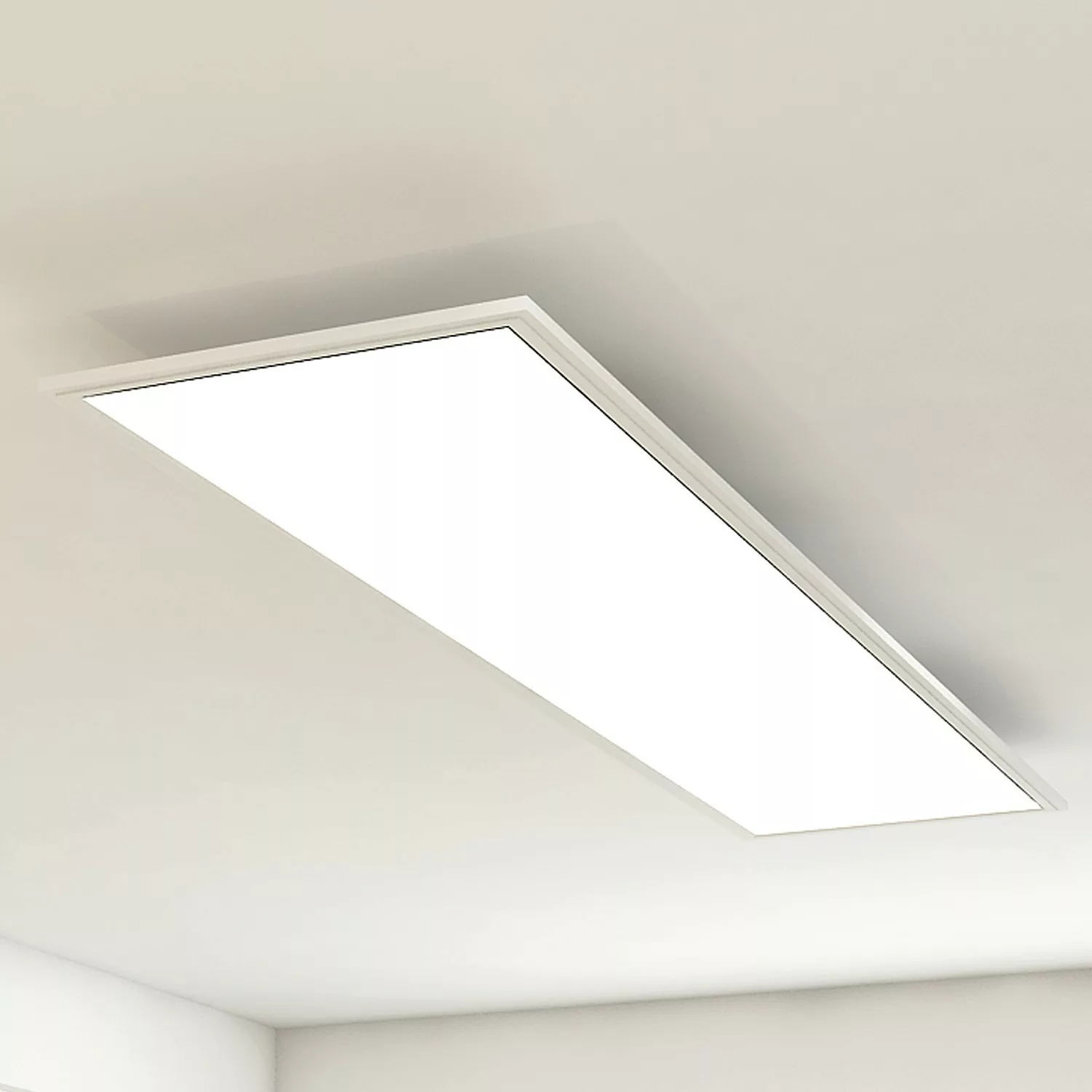LED-Panel Simple, weiß, ultraflach, 119,5x29,5cm günstig online kaufen