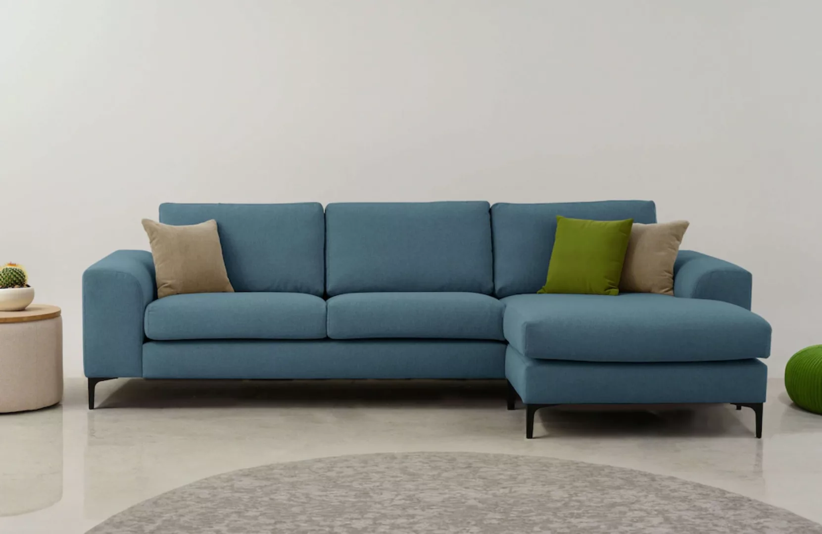 INOSIGN Ecksofa "Henry", mit Metallbeinen, in modernem Design günstig online kaufen