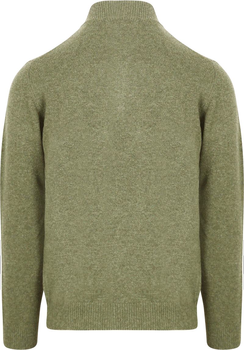 Suitable Half Zip Pullover Lambswool Hellgrün - Größe M günstig online kaufen
