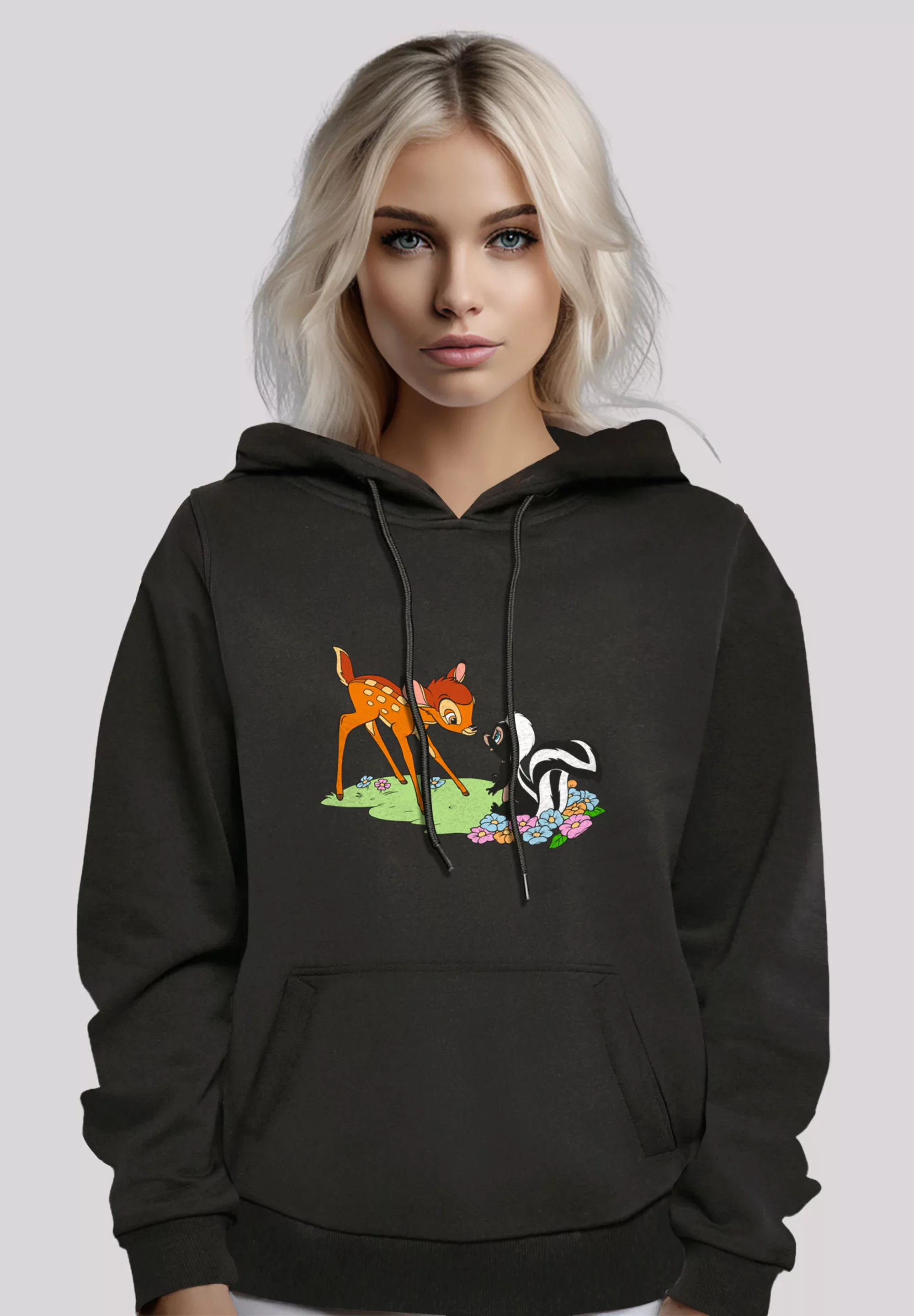 F4NT4STIC Kapuzenpullover "Disney Bambi & Flower", Premium Qualität günstig online kaufen