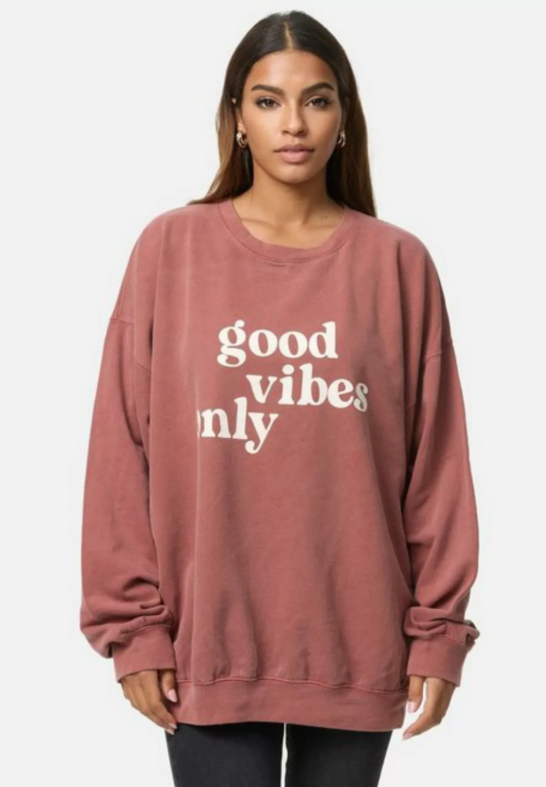 Worldclassca Longsweatshirt Worldclassca Oversized Sweatshirt mit Print Lan günstig online kaufen