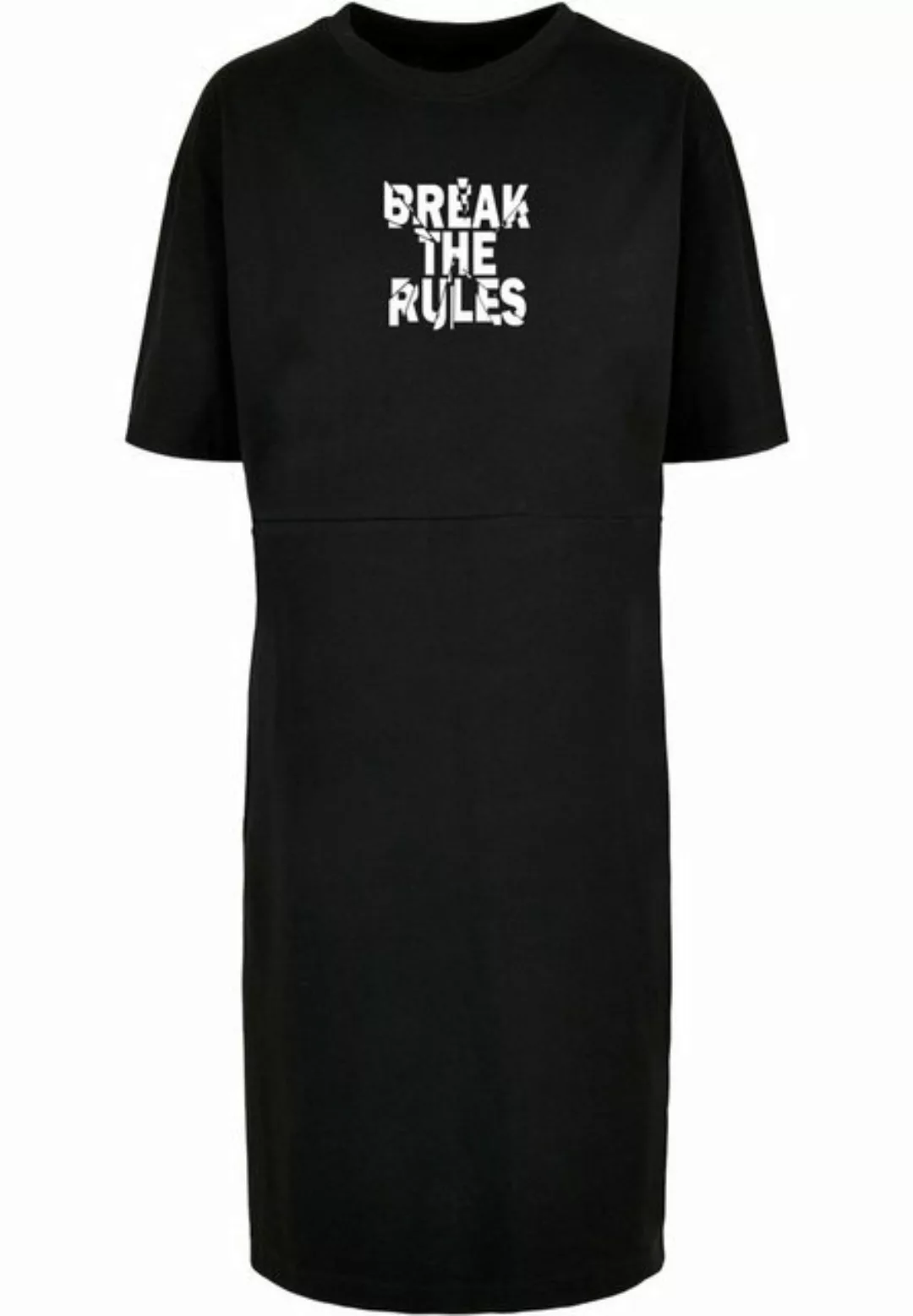 Merchcode Shirtkleid Merchcode Damen Ladies Break The Rules 2 Oversized Sli günstig online kaufen