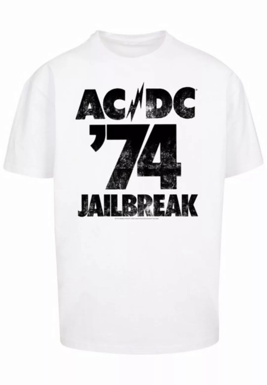 F4NT4STIC T-Shirt ACDC Rock Band Shirt Jailbreak 74 Print günstig online kaufen