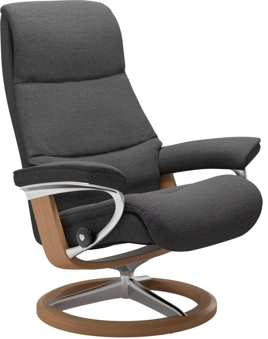 Stressless Relaxsessel "View", (Set, Relaxsessel mit Hocker), mit Signature günstig online kaufen