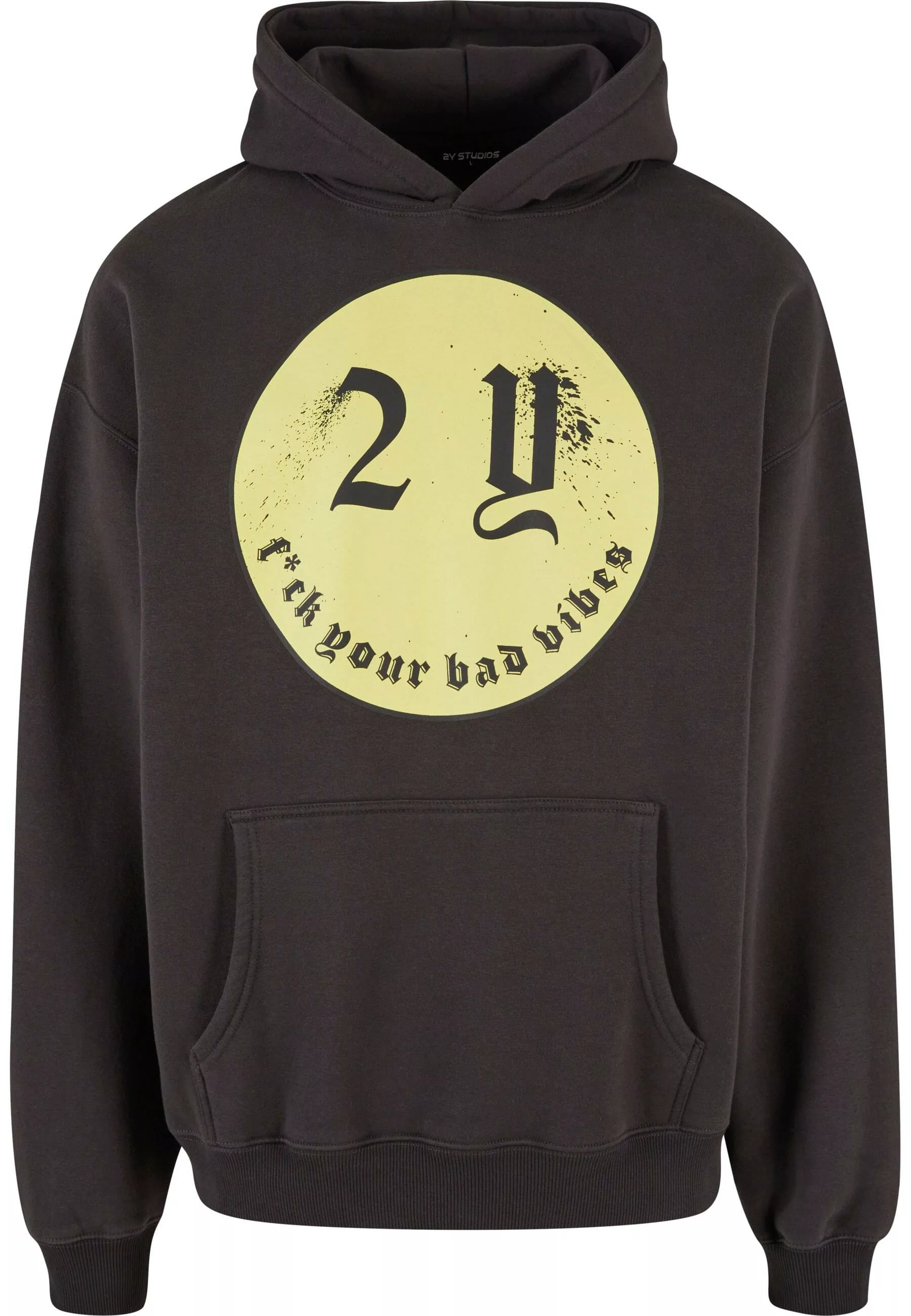 2Y Studios Kapuzensweatshirt "2Y Studios Herren Smiley Oversize Hoodie" günstig online kaufen