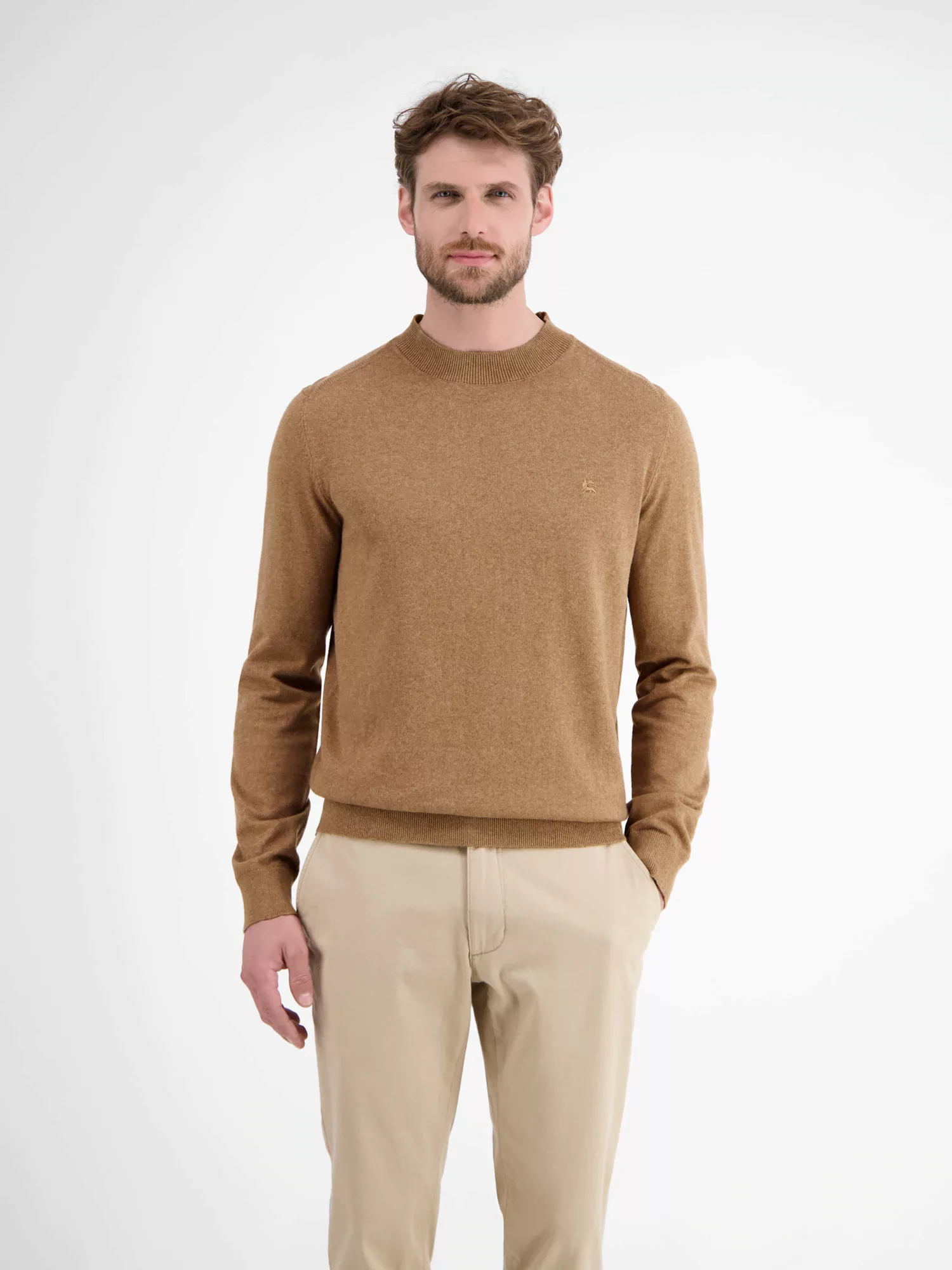 LERROS Strickpullover "LERROS Herren-Pullover mit Turtleneck" günstig online kaufen