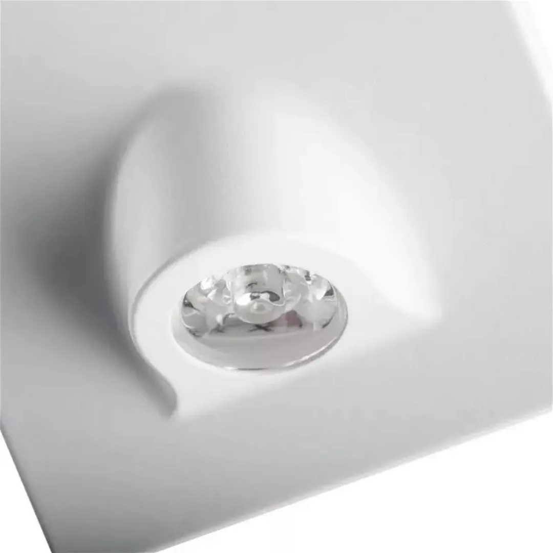 LED Wandeinbauleuchte Mefis in Weiß 0,7W 35lm günstig online kaufen