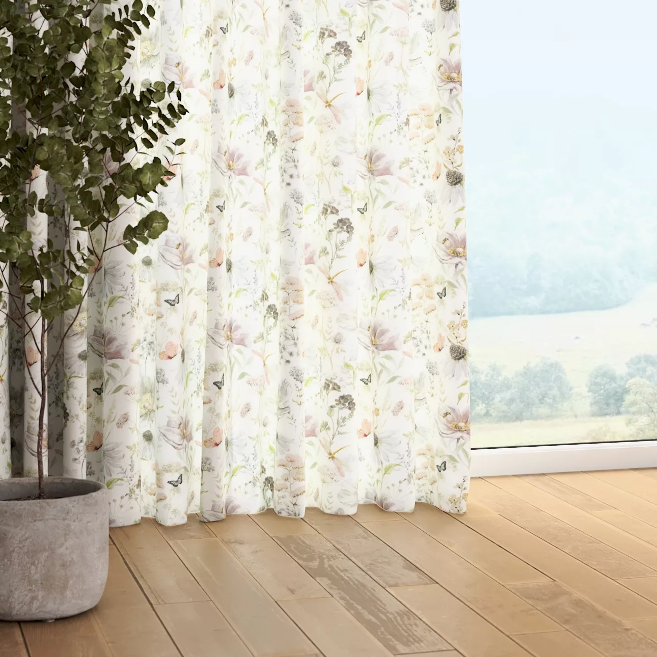 Vorhang mit Kräuselband, weiß-beige, Gardenia (143-96) günstig online kaufen