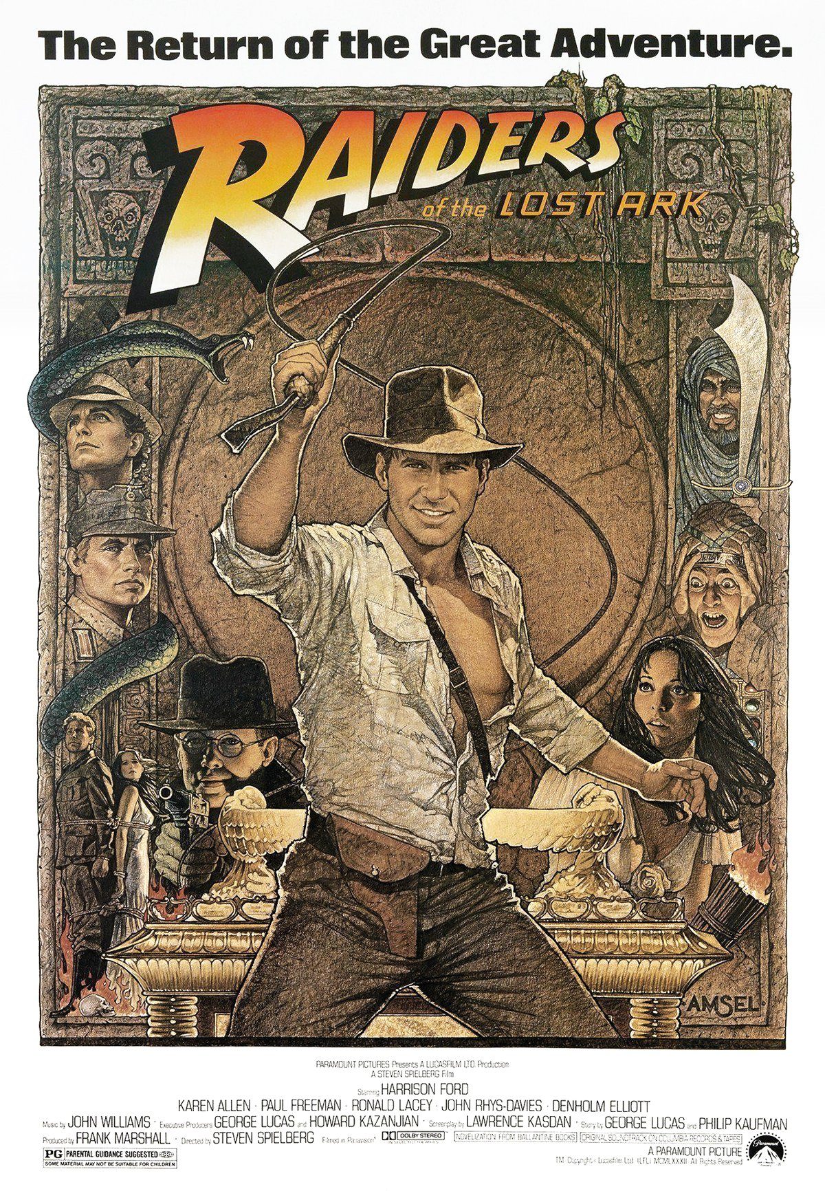 Close Up Poster Indiana Jones Poster günstig online kaufen