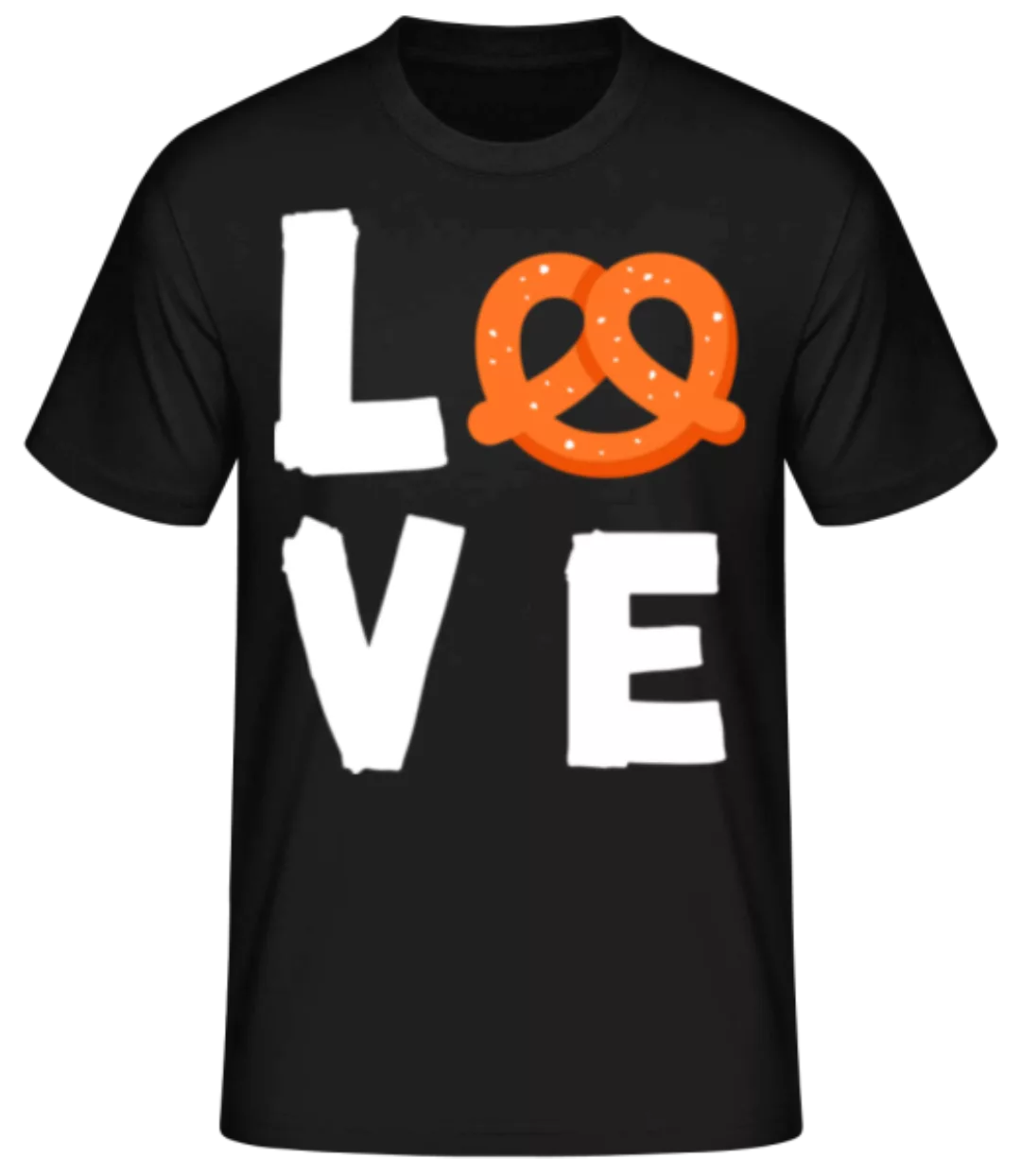 Pretzel Love · Männer Basic T-Shirt günstig online kaufen