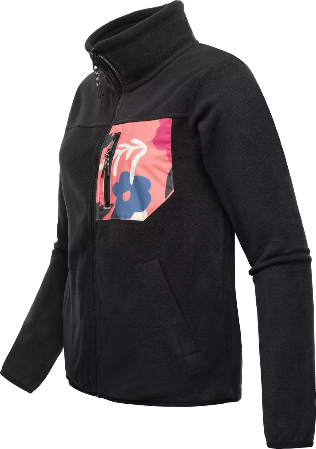 Ragwear Sweatjacke "Appolo", Modische Fleecejacke mit Stehkragen günstig online kaufen