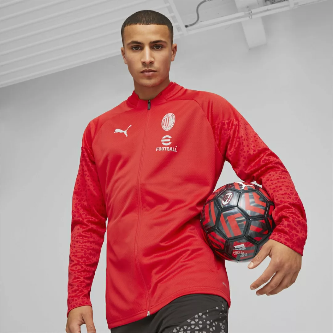 PUMA Sweatjacke "AC Milan Fußball-Trainingsjacke Herren" günstig online kaufen