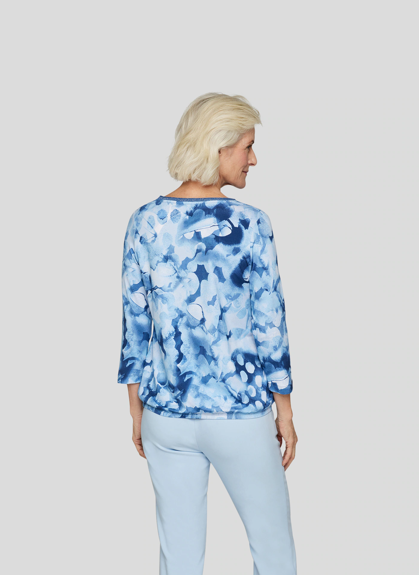 Rabe 3/4-Arm-Shirt, mit All-Over Print günstig online kaufen