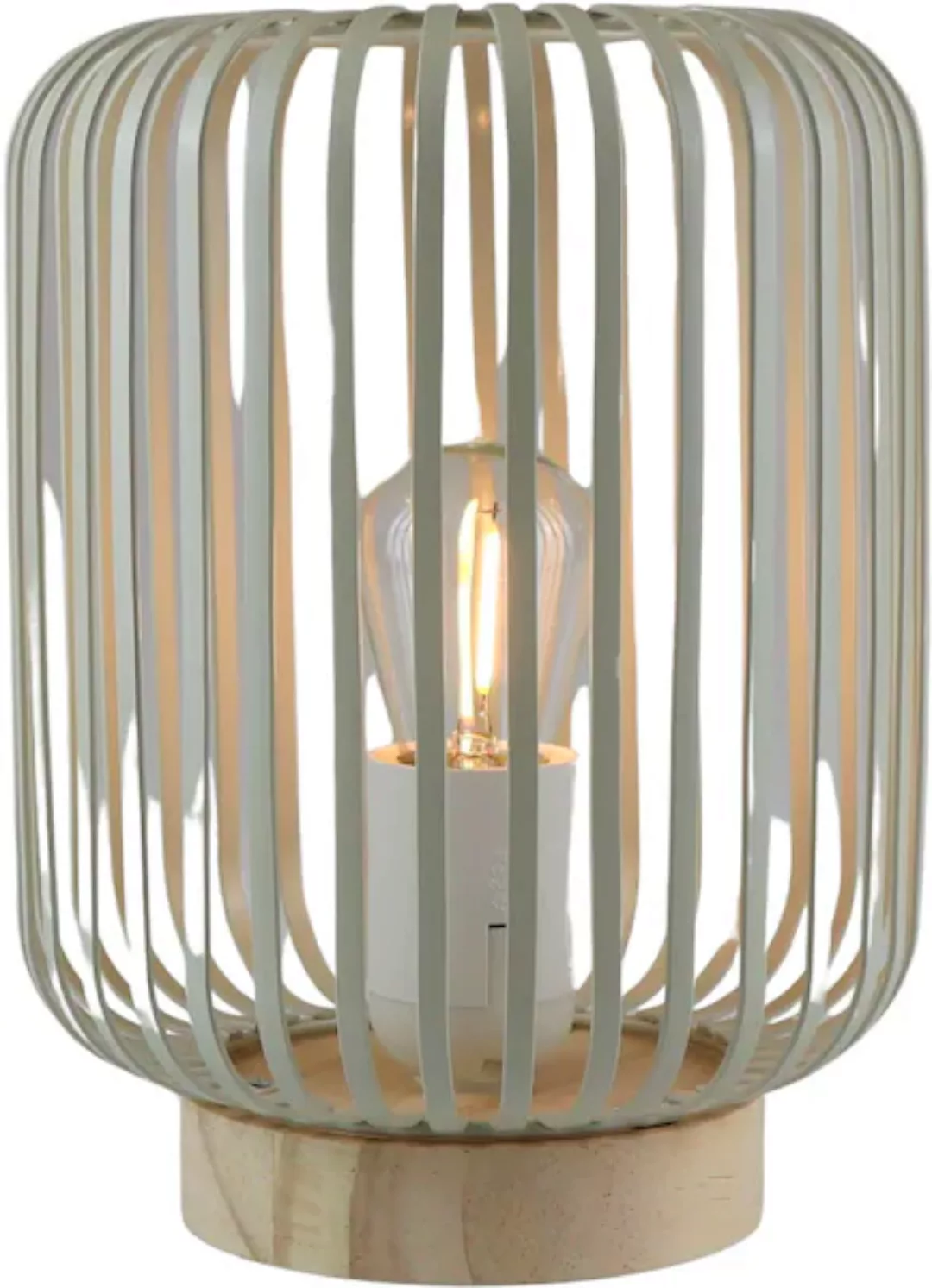 AM Design LED Dekolicht »LED Laterne natur, mit Timer«, 1 flammig-flammig, günstig online kaufen