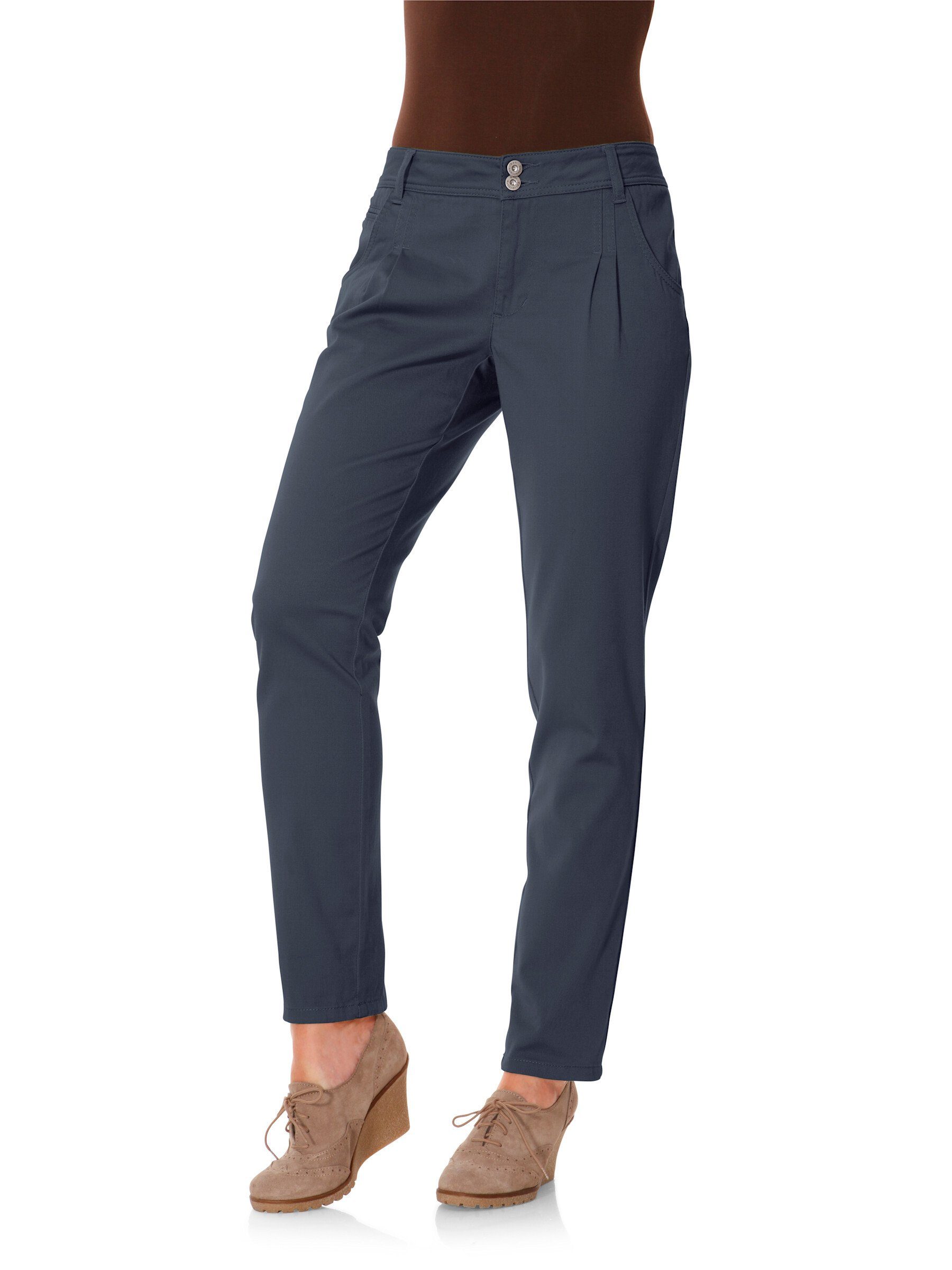 heine Jerseyhose Chinohose Innenbeinlänge ca. 79 günstig online kaufen