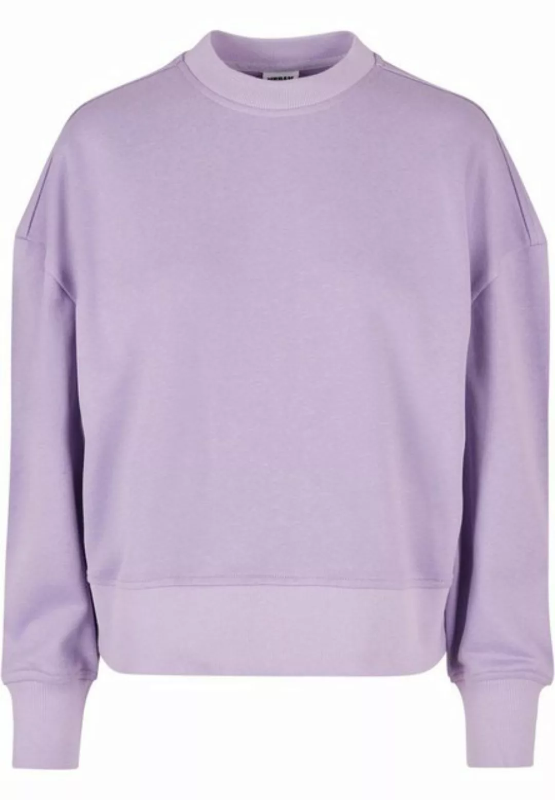 URBAN CLASSICS Sweater Urban Classics Damen Ladies Oversized Terry Crewneck günstig online kaufen