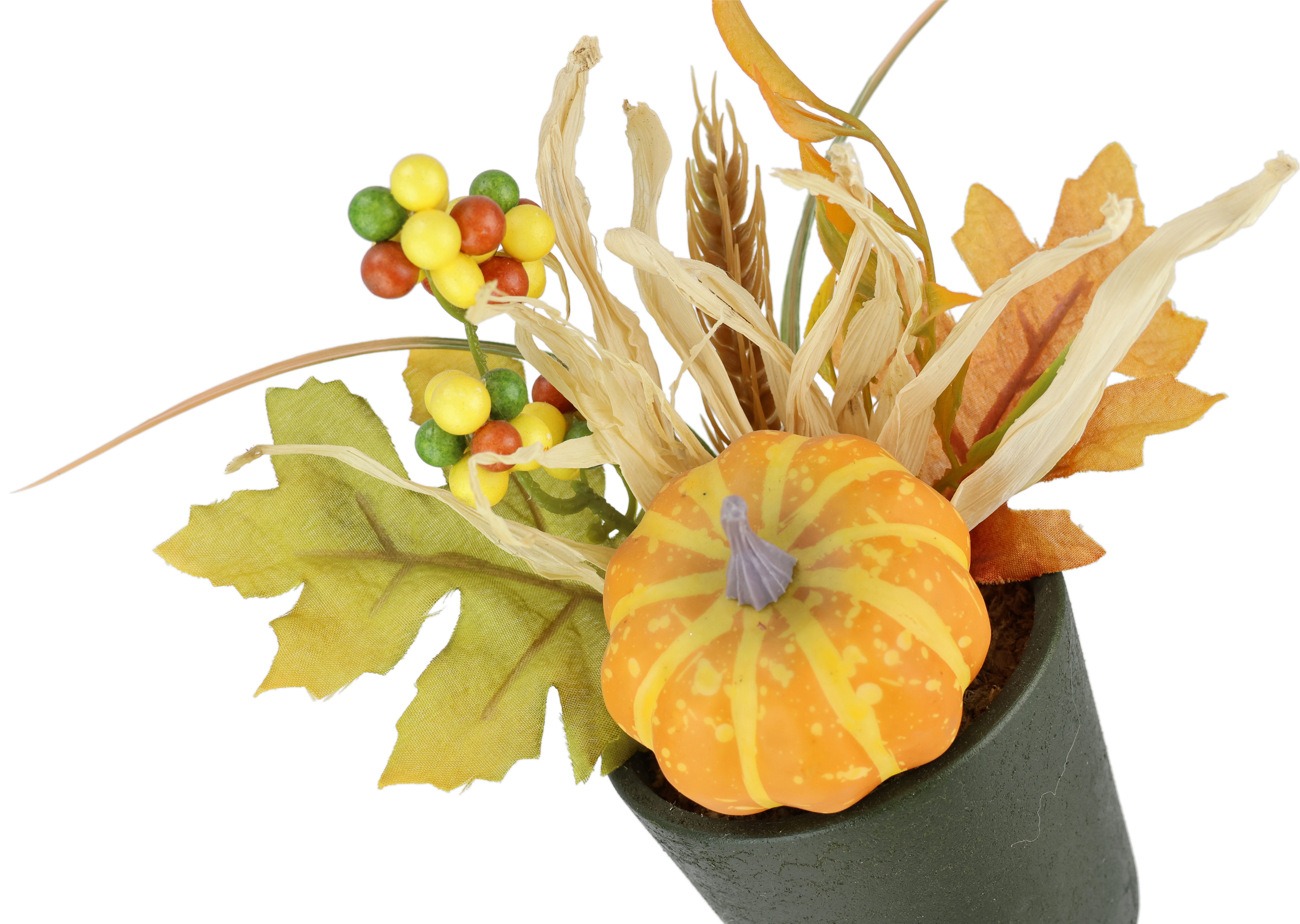 Kunstblume Gesteck Kürbis/Beeren, I.GE.A., Höhe 18 günstig online kaufen