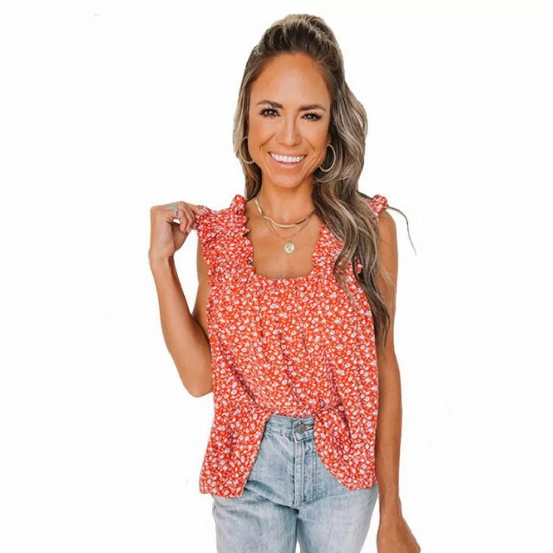 DEBAIJIA Kurzweste DEBAIJIA Damen Tank Top Ärmellose LoseBasic Round Neck W günstig online kaufen