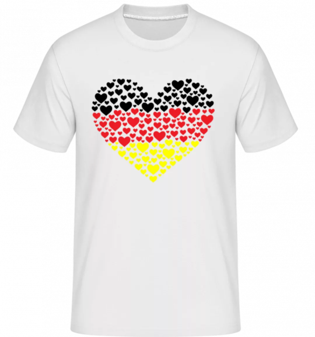 Herz Deutschland · Shirtinator Männer T-Shirt günstig online kaufen