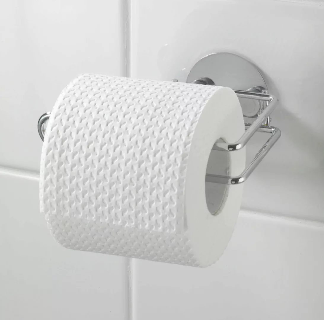 WENKO Toilettenpapierhalter »Turbo-Loc®«, Befestigen ohne bohren günstig online kaufen