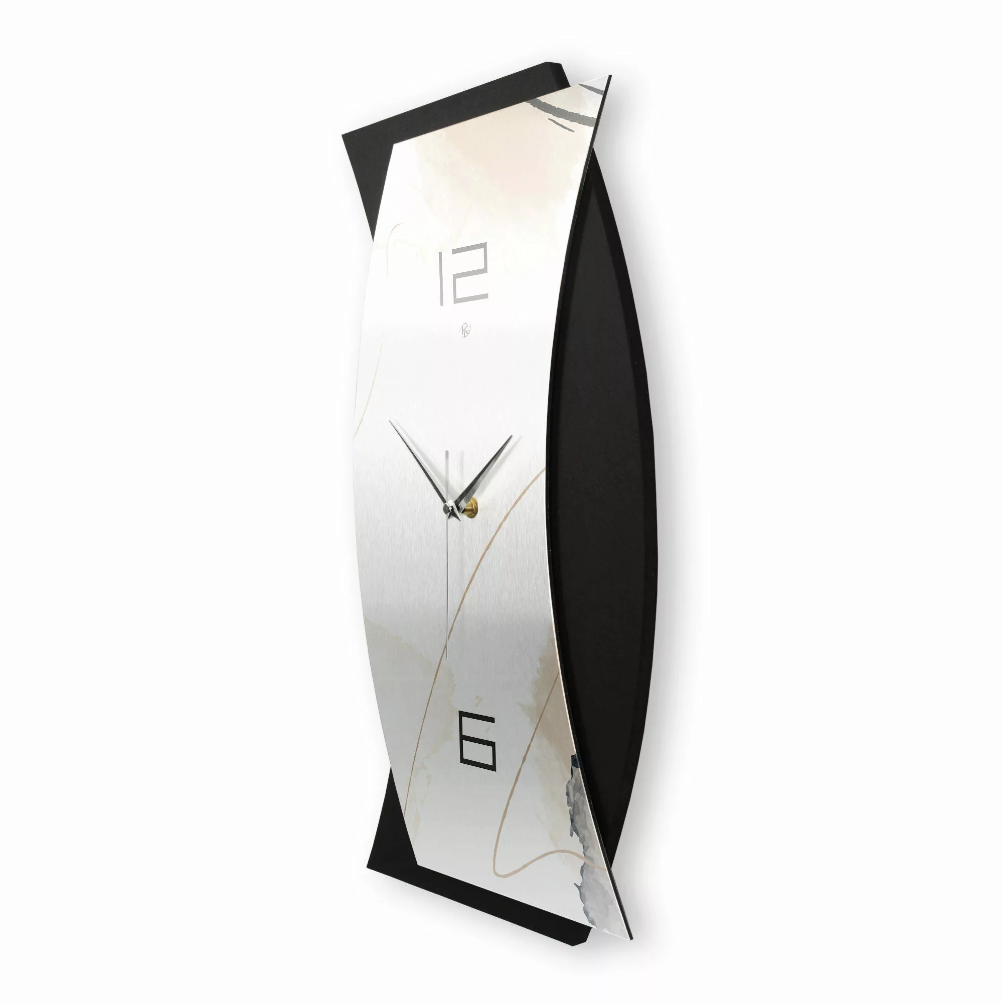 Kreative Feder Wanduhr 3D Designer-WANDUHR Artistic günstig online kaufen