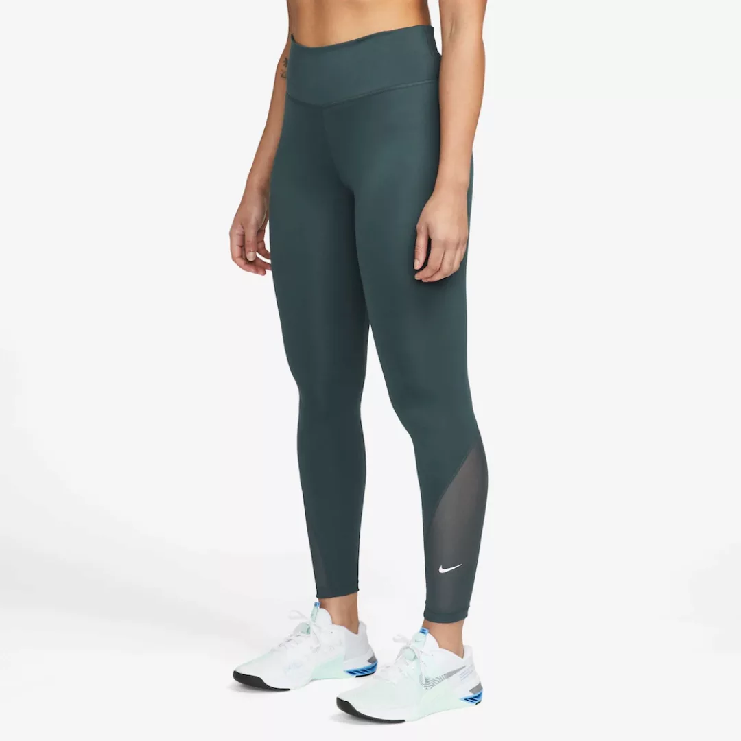 Nike Trainingstights "ONE WOMENS MID-RISE / MESH-PANELED LEGGINGS" günstig online kaufen