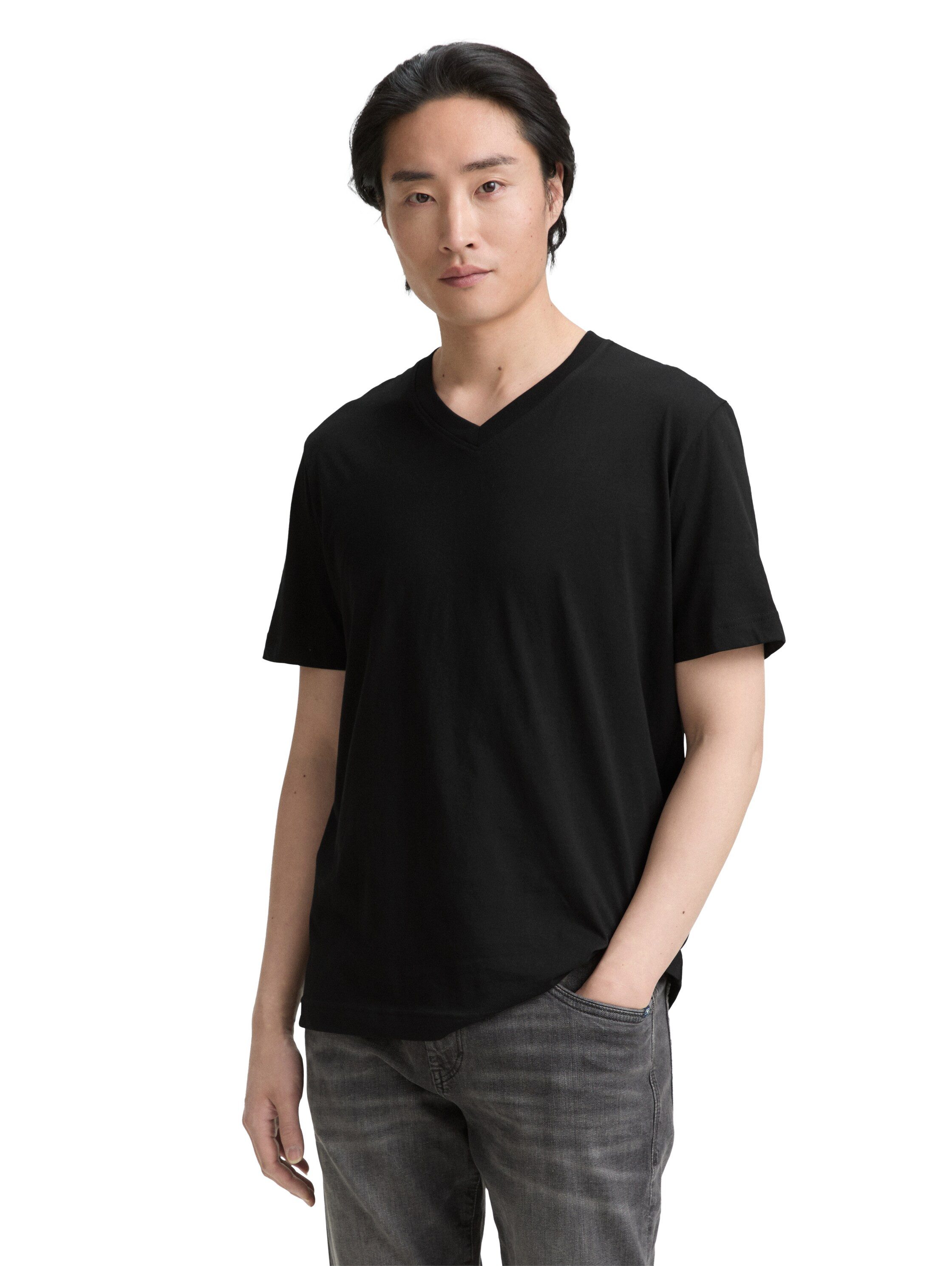 TOM TAILOR T-Shirt (Packung, 2-tlg) mit günstig online kaufen