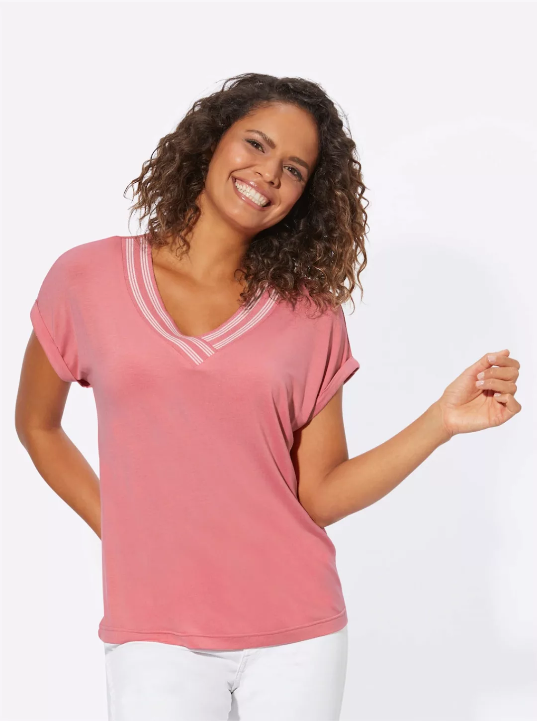 Classic Basics V-Shirt "Shirt", (1 tlg.) günstig online kaufen