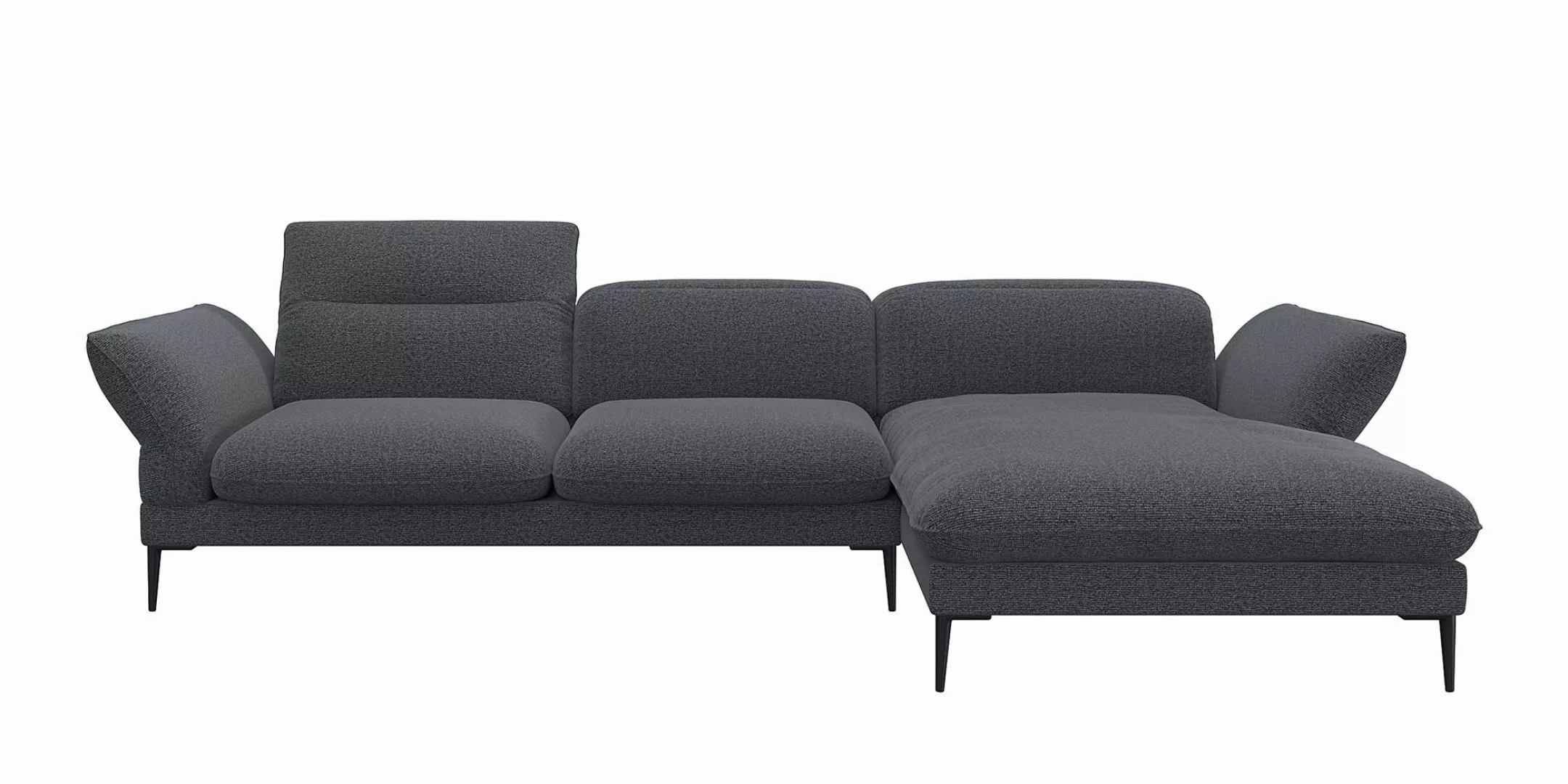 FLEXLUX Ecksofa "Salino, Funktionssofa mit Recamiere, Relaxsofa, Ecksofa", günstig online kaufen