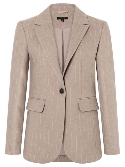 Nadelstreifenblazer, taupe, Herbst-Kollektion günstig online kaufen