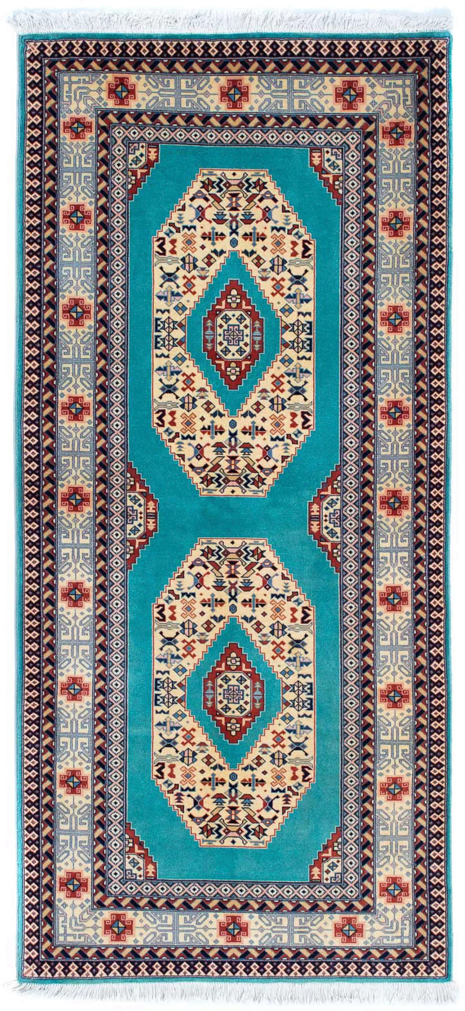 morgenland Orientteppich »Perser - Täbriz - Royal - 175 x 76 cm - blau«, re günstig online kaufen
