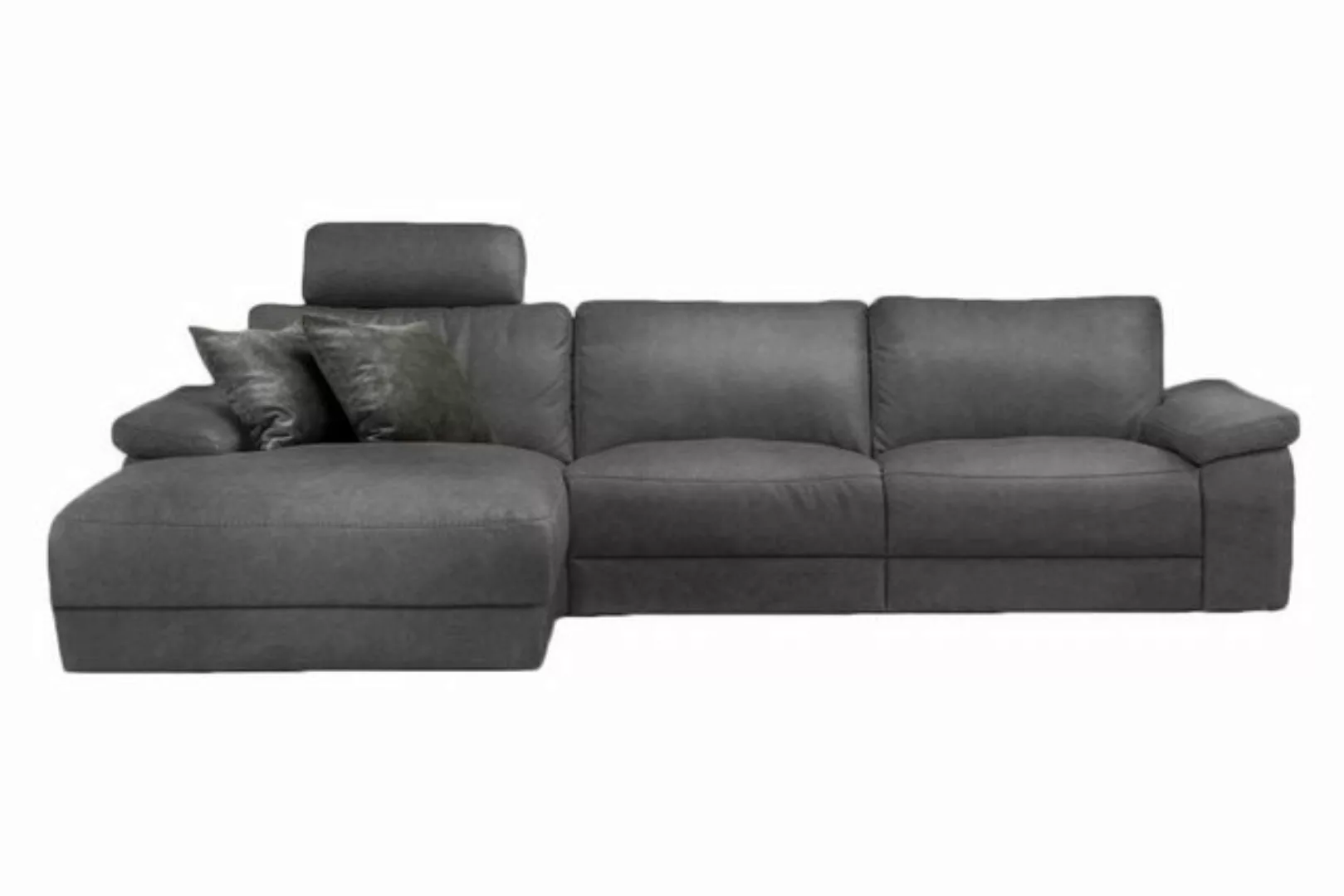 KAWOLA Ecksofa LOLA XL, Sofa Stoff od. Leder, Recamiere rechts od. links, v günstig online kaufen