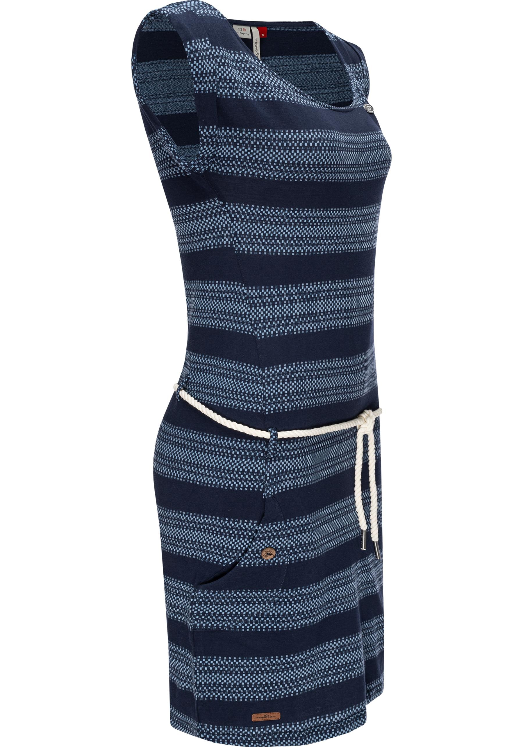 Ragwear Sommerkleid "Tag Blockstripes Intl.", leichtes Jersey Kleid mit Str günstig online kaufen