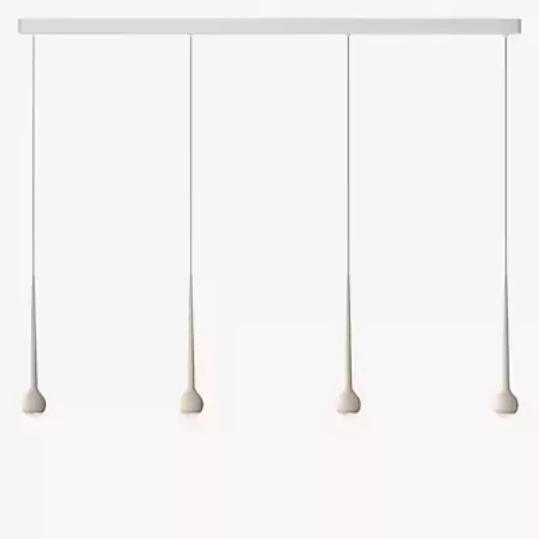 Grau Falling Sun Trace Pendelleuchte LED 4-flammig, sand - 600 cm günstig online kaufen