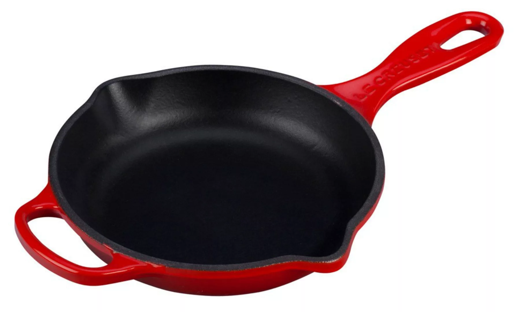 Le Creuset Brat- und Servierpfanne Gusseisen Kirschrot 16cm günstig online kaufen