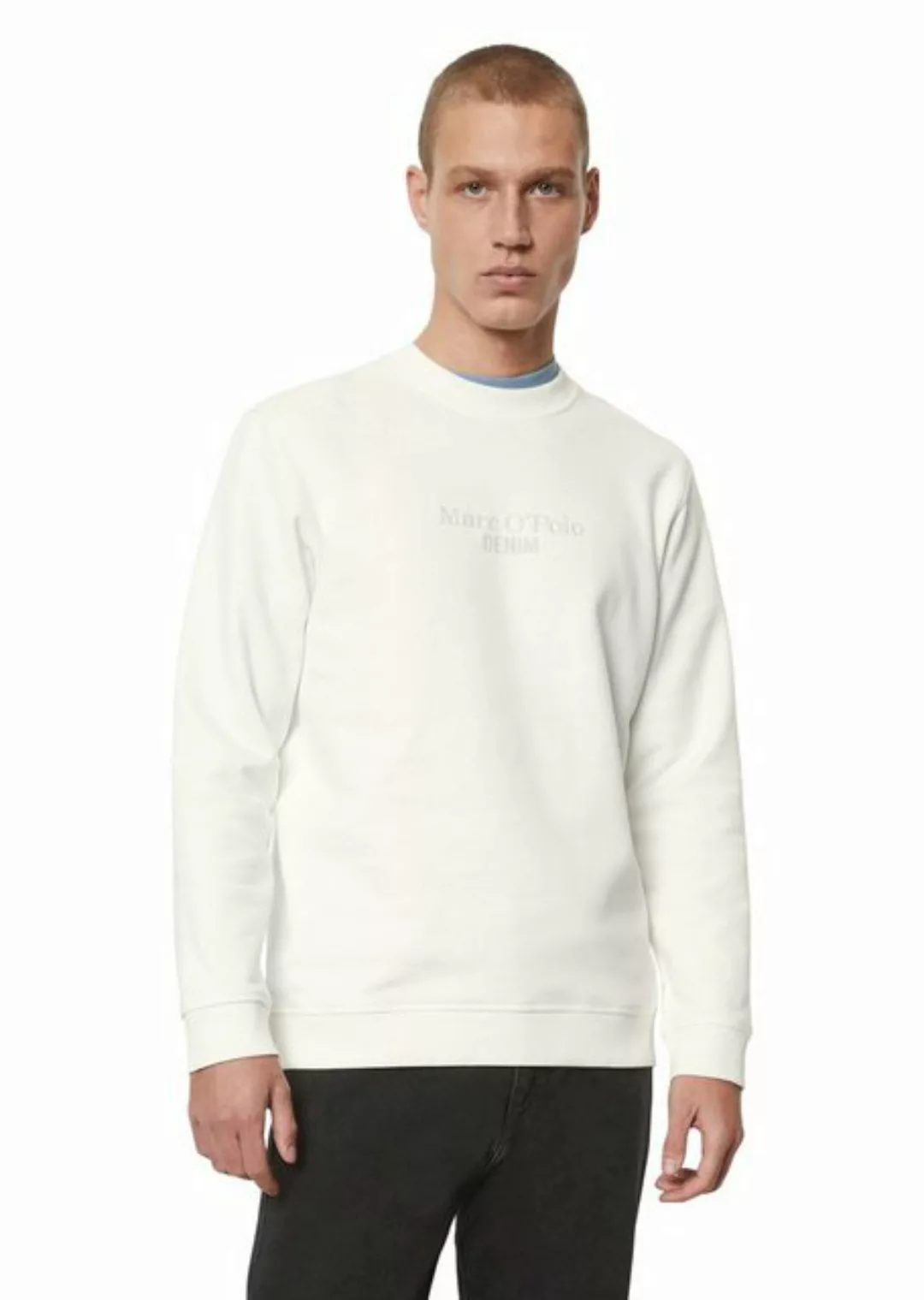Marc O'Polo DENIM Sweatshirt aus reiner Bio-Baumwolle günstig online kaufen