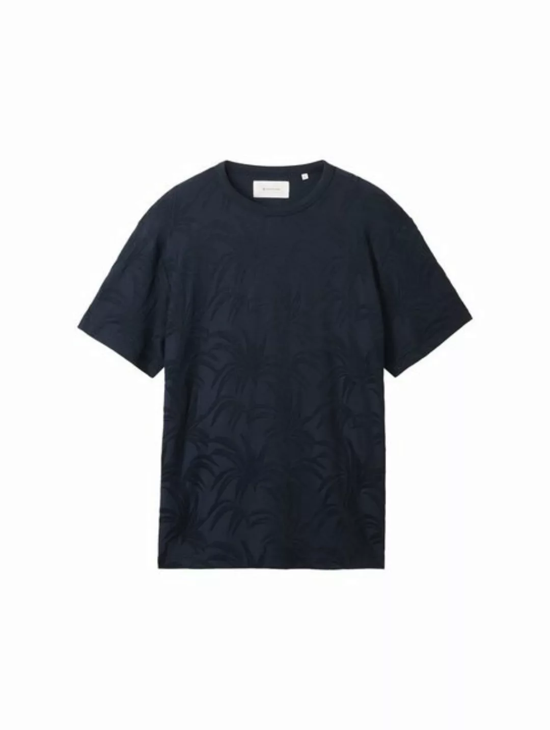 TOM TAILOR T-Shirt Jacquard T-Shirt günstig online kaufen