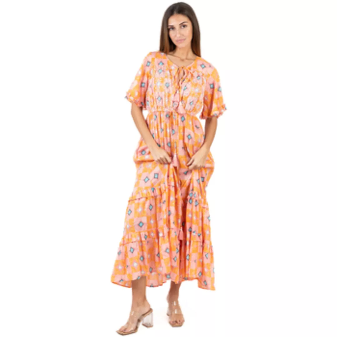 Isla Bonita By Sigris  Maxikleider Langes Midi -Kleid günstig online kaufen