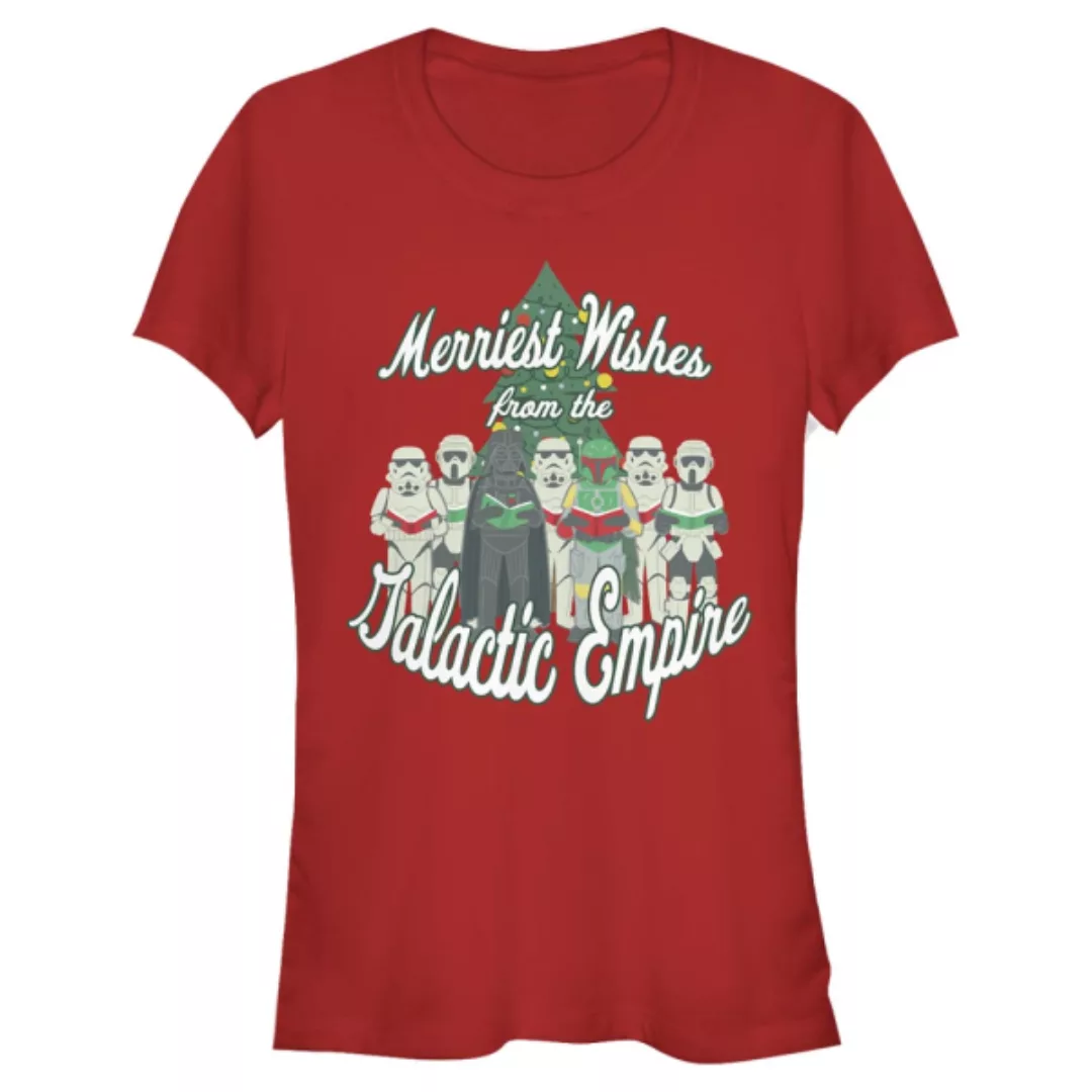 Star Wars - Empire Warmest Wishes - Weihnachten - Frauen T-Shirt günstig online kaufen