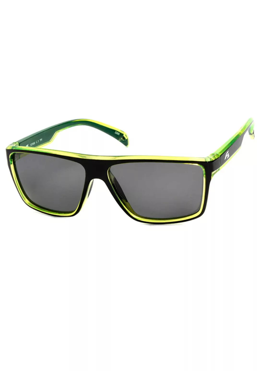 F2 Sonnenbrille, Sportsonnenbrille mit kontraststarken Akzenten, schwimmfäh günstig online kaufen