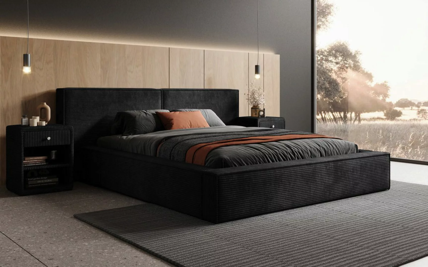 Luxusbetten24 Polsterbett Designer Polsterbett Ophelia in günstig online kaufen