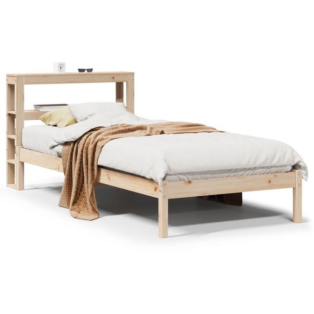 vidaXL Bett, Massivholzbett ohne Matratze 75x190 cm Kiefernholz günstig online kaufen