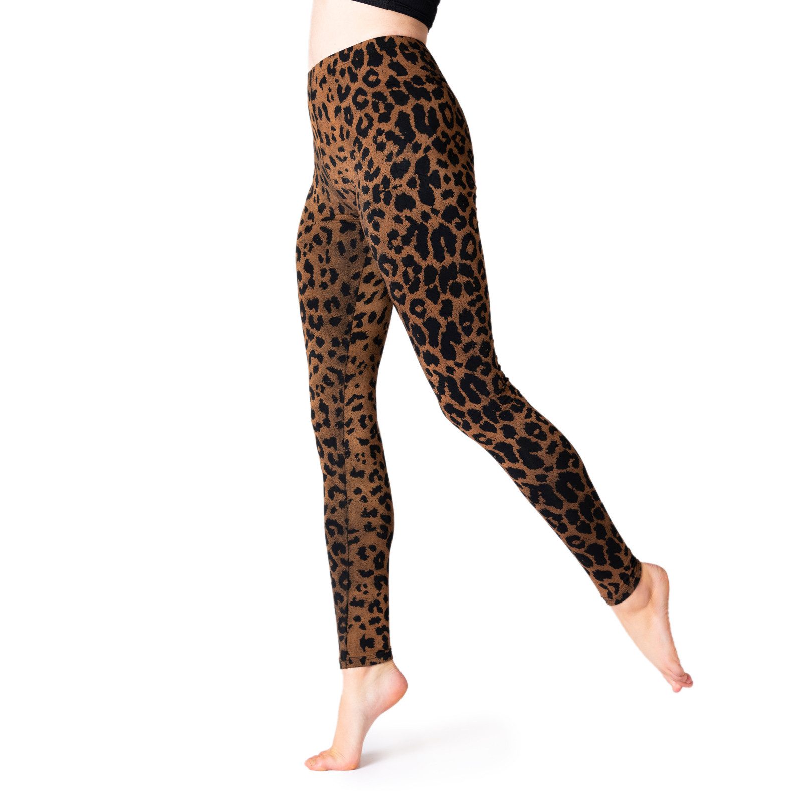 PANASIAM Leggings Unikat Batik Leggings Leopard günstig online kaufen