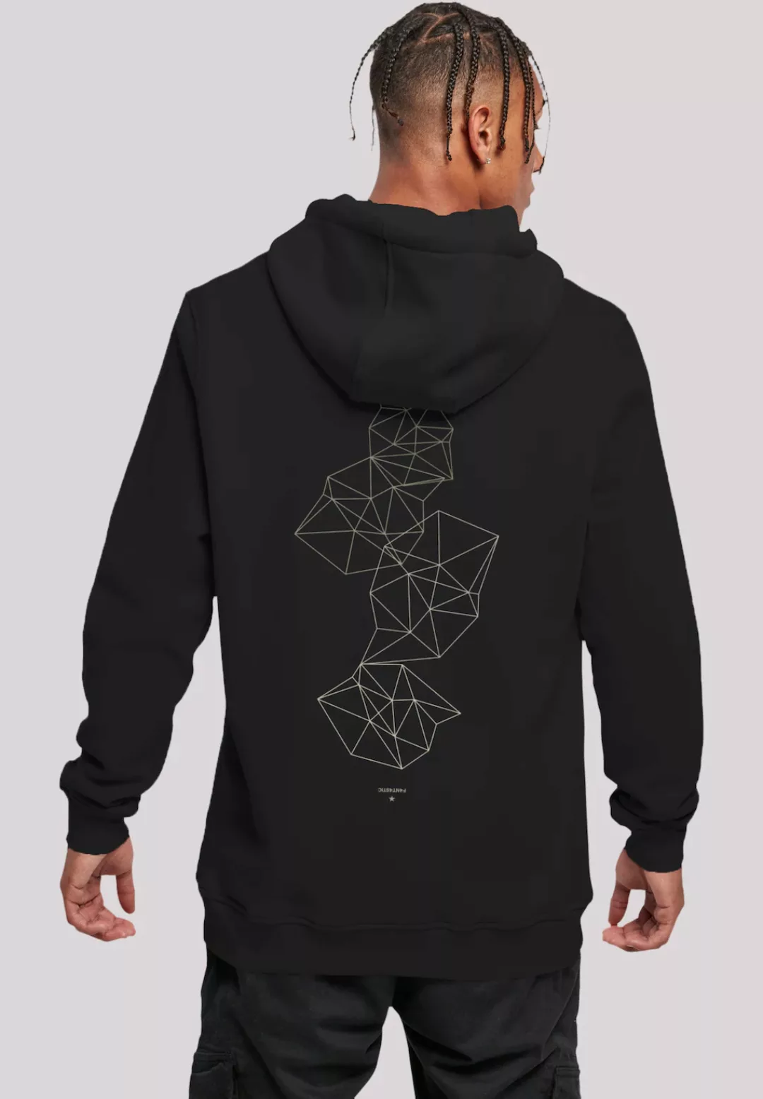 F4NT4STIC Kapuzenpullover "Geometrics Abstract", Print günstig online kaufen