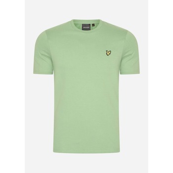 Lyle & Scott  T-Shirts & Poloshirts Plain t-shirt - smoke green günstig online kaufen