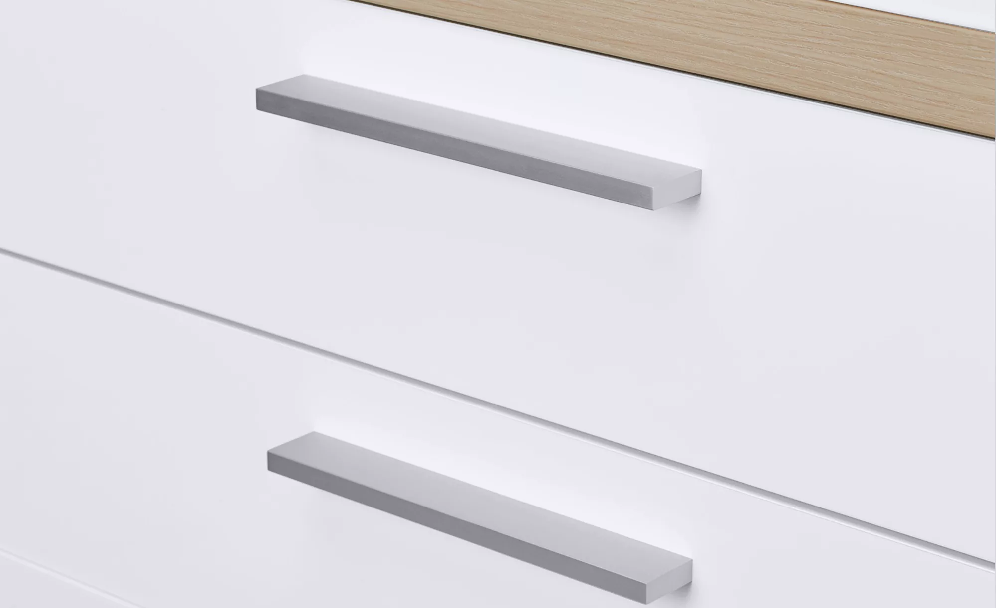 Set Schubkasten- / Türenfront - weiß - 72 cm - 103 cm - 1,6 cm - Sconto günstig online kaufen