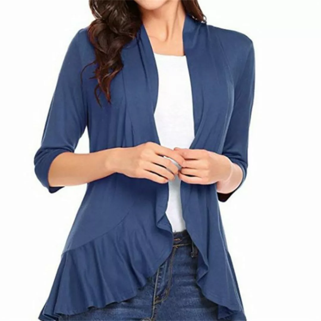 AFAZ New Trading UG Cardigan Einfarbige Cardigan-Oberteile für Damen im Frü günstig online kaufen