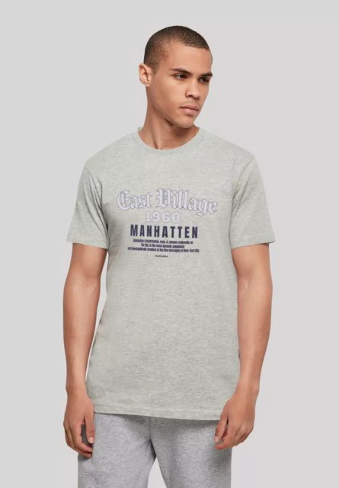 F4NT4STIC T-Shirt East Village Manhatten TEE UNISEX Print günstig online kaufen
