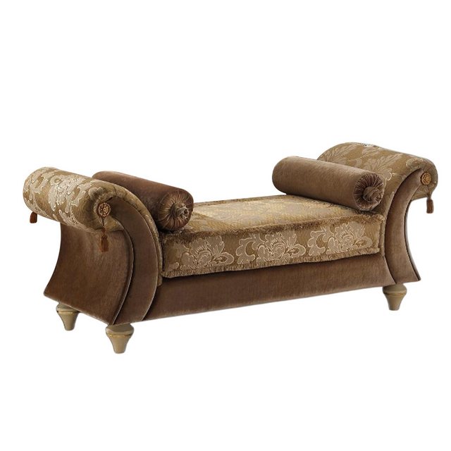 Xlmoebel Chaiselongue Barocke Textil Chaiselongue Sofa Liege Couch, Hergest günstig online kaufen